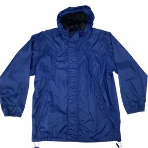 Stearns Dry Wear Rain Jacket Womens Medium Large Full Zip Hooded Waterproof Coat